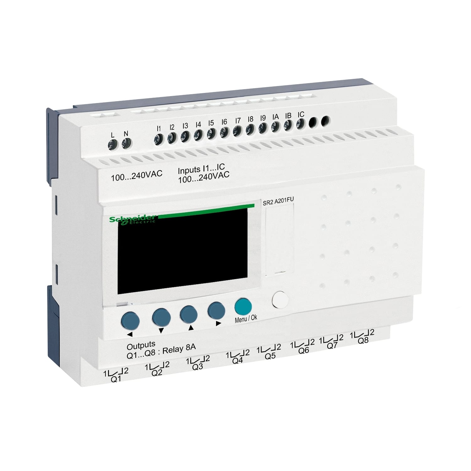 SCHNEIDER ELECTRIC - SNRSR2A201FU MODULO LOGICO 20 I/O 100-240VAC