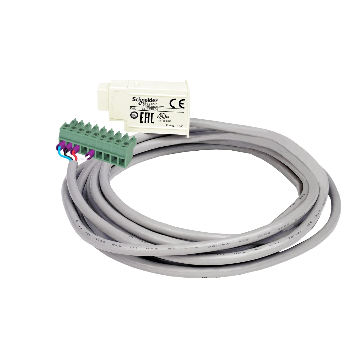 SCHNEIDER ELECTRIC SNRSR2CBL09 STO501-ZELIO CONNECTION CABLE