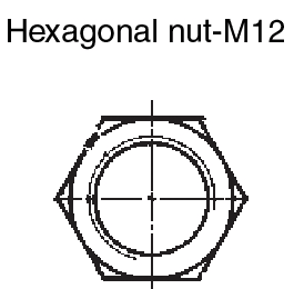 CROUZET - CRO70602118 CROUZET MICROSWITCHES NUT M12X0.75 THK1.