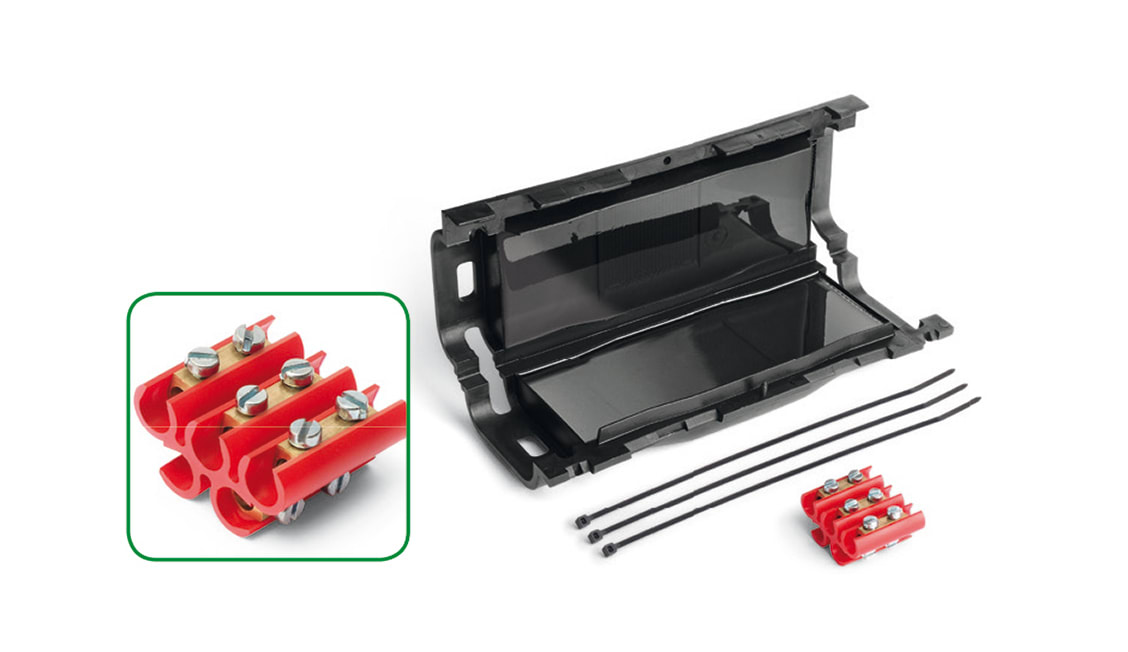 RAYTECH SRL RYTSUPERCLIK2 SUPER CLIK2-GIUNTO GEL 5X16 CON MORSETTI