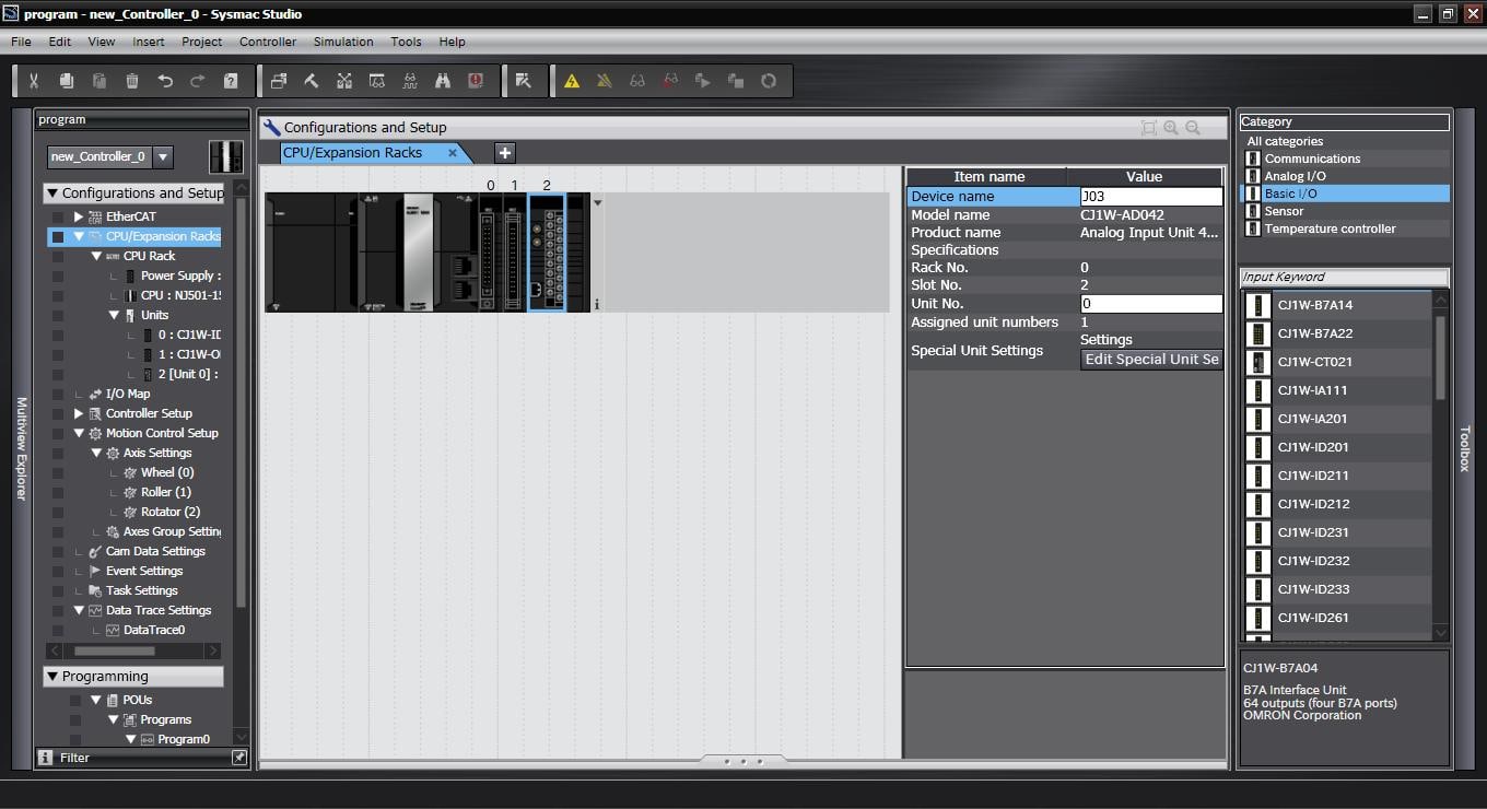 OMRON - OMRSYSMACLE201L PLC- 1 LICENZA SYSMAC STUDIO LITE VERSIO