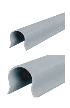 OEC SRL OECT0PO0001 CANALETTA CVO/5MM56X56BARRE3METRI