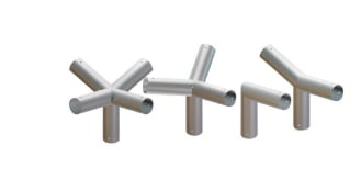 OEC SRL OECT1PL0020 ATTACCO SING. IN ACCIAIO PER TESTA 60MM