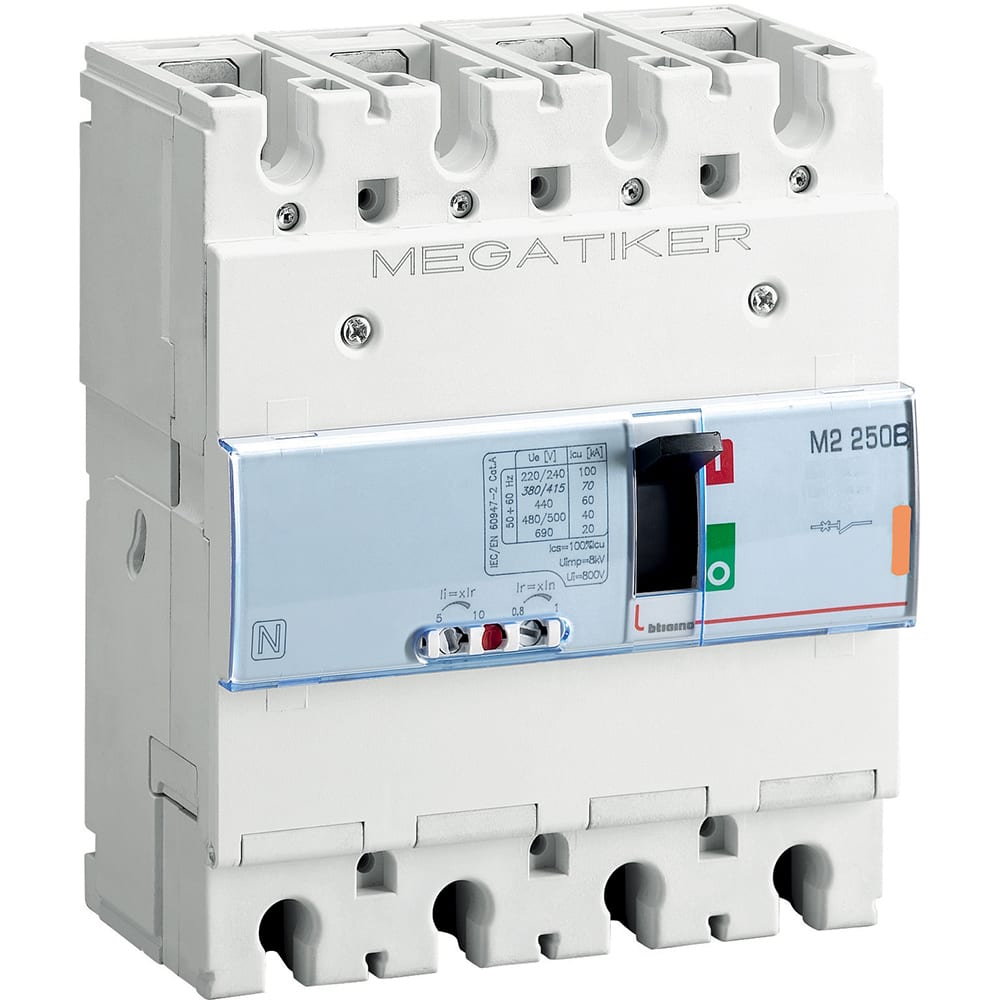 BTICINO BTIT724B100 M2 250B -MAGNETOT 3P+ N/2 100A 25KA