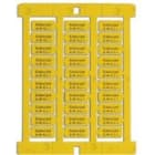 CABUR SRL - CBRTA209Y TA209Y TARGH.20X9 GIALLA X BINARIO