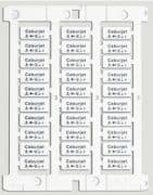 CABUR SRL - CBRTA359W TA359W TARG. BIANCA 9X35 PER TUB359