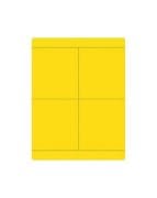 CABUR SRL - CBRTA60100AY TA60100AY TAR.ADESIVA GIALLA L 60X100