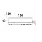 TARGETTI - TAR1E2571 DRIVER 43W 600MA IP68 EL