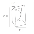 TARGETTI - TAR1E2856 NANO PYROS BARN DOOR FIXED FLAPS