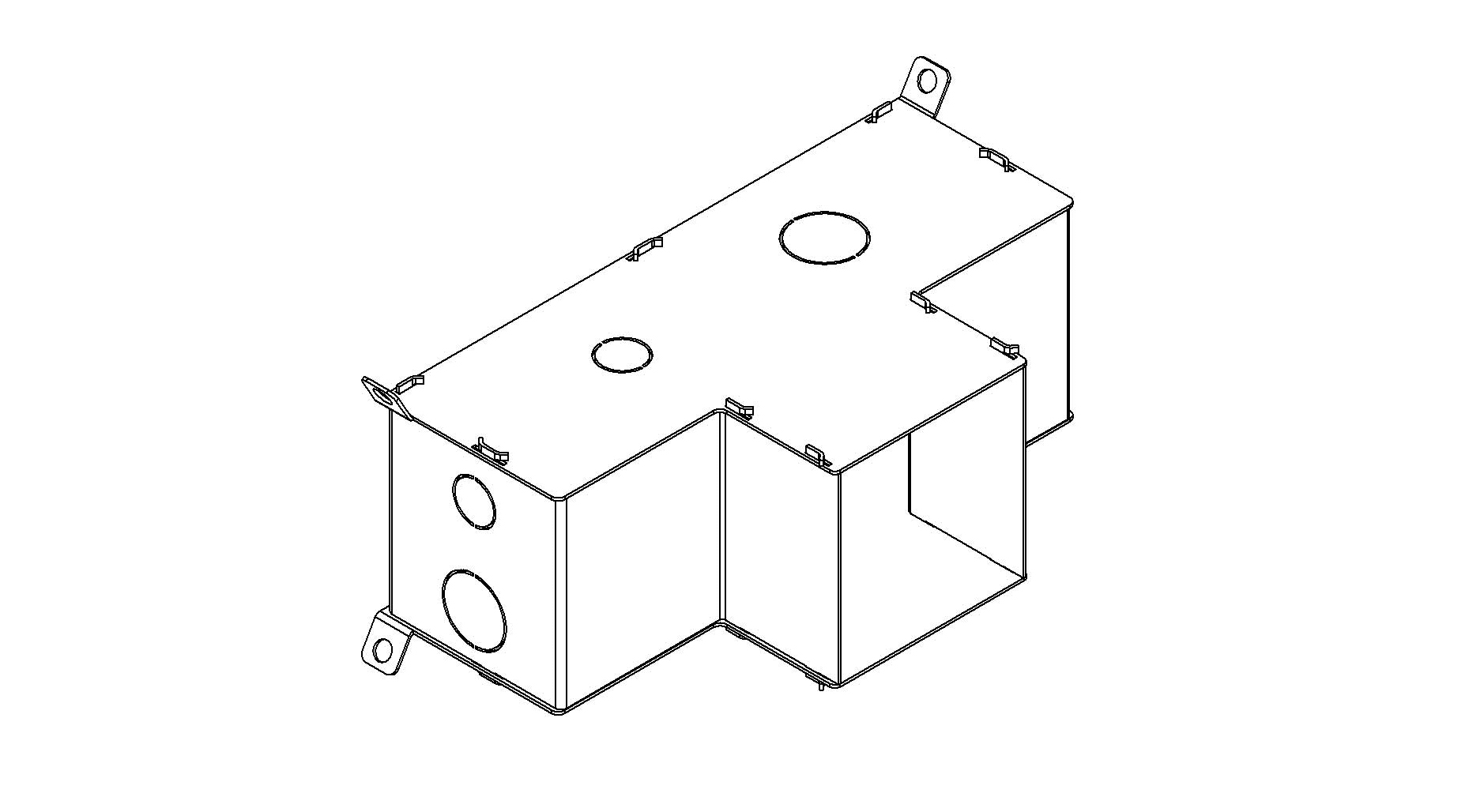 TARGETTI - TAR1E3180 ZEDGE BIG INSTALLATION BOX