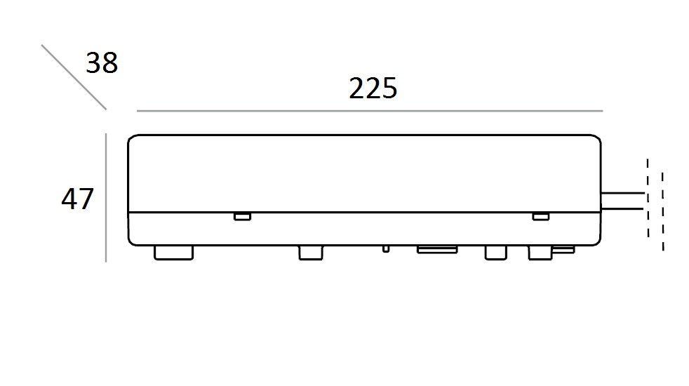 TARGETTI - TAR1T3586 ACC DRIVER 24V IP67 75W