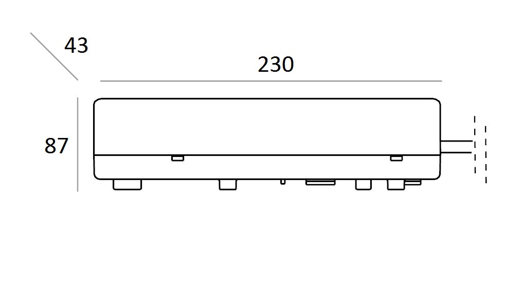 TARGETTI - TAR1T3587 ACC DRIVER 24V IP67 100W