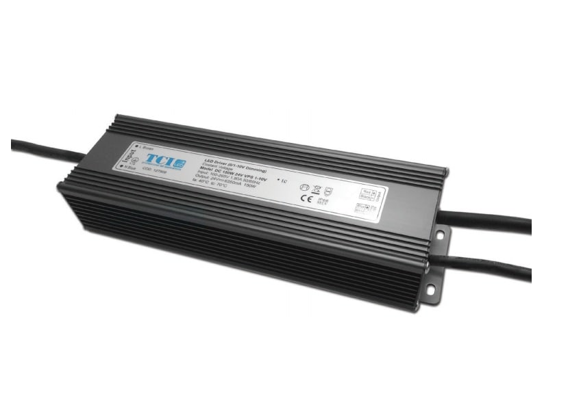 TCI SRL TCI127911 DC 200W 24V VPS 1-10V ALIMENTATORE LED