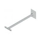 TEC-MAR SRL - TCMTAAS1030W100 STAFFA SBRACCIO PARETE L.300MM ZINC CALD