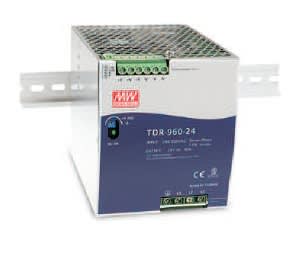 DIGIMAX SRL - DIXTDR-960-24 ALIMENTATORE DIN RAIL TRIFASE 24V 40A 96