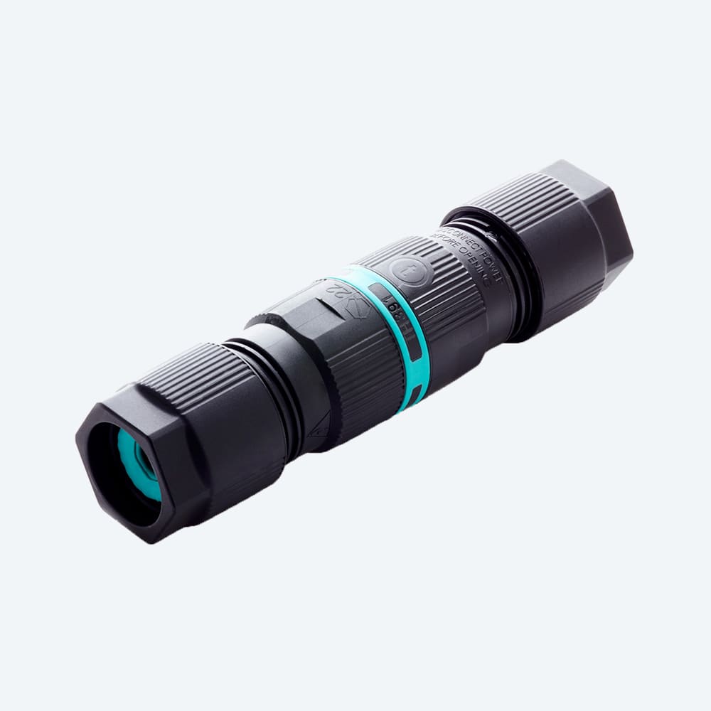 TECHNO SRL - TLHTHB.391.A3A.L MINI CONNECTOR LINEAR 3P SCREW D7-13.5 P