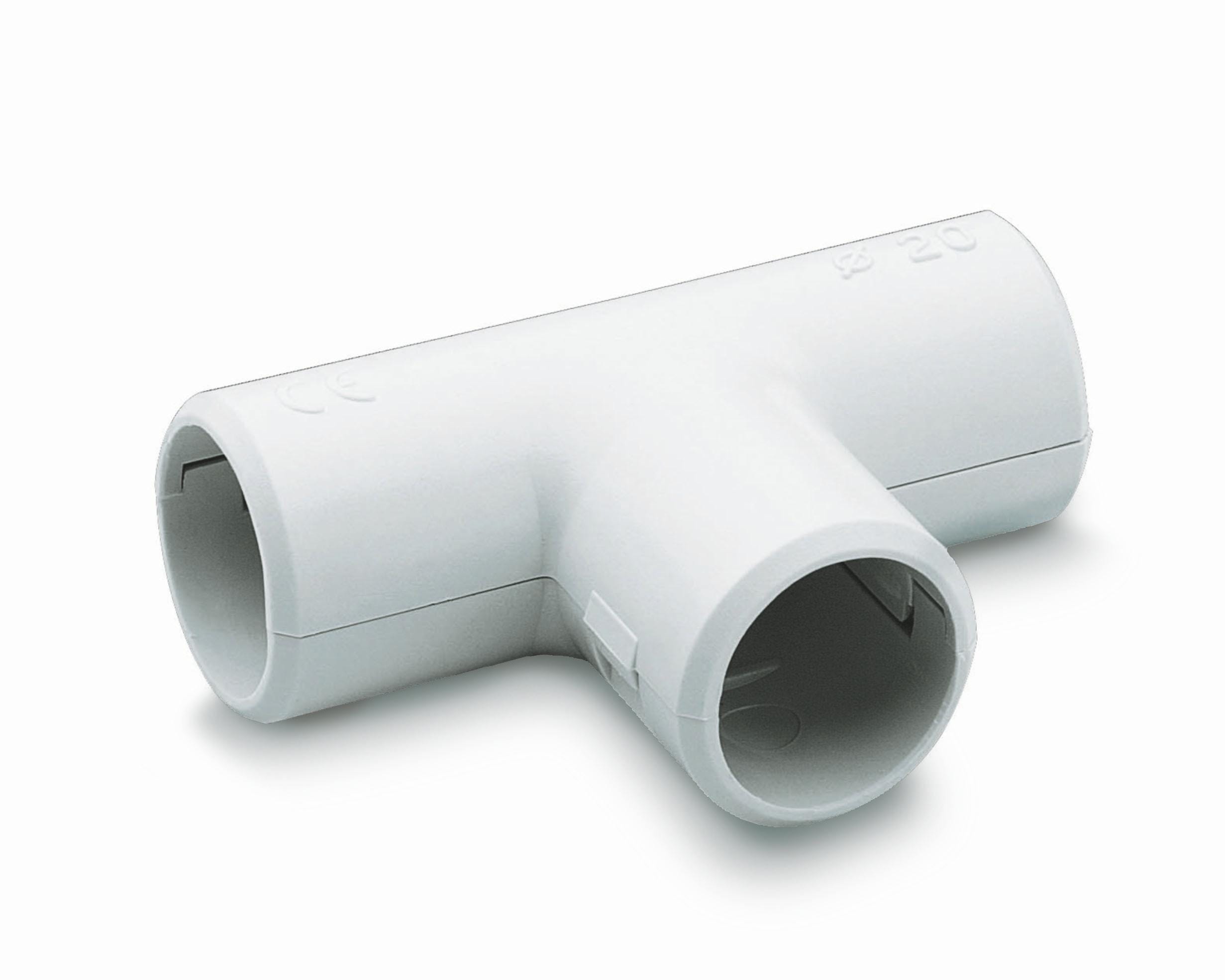 PM PLASTIC MATERIALS - PMPTI20G GIUNZIONI A T.ISPEZ.GRIGIE D20