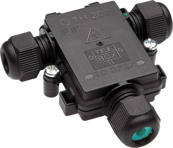 TECHNO SRL - TLHTHR.200.S3M KIT BOX 3WAYS CONNECTOR 3+3P SCREW IP67