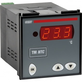 VEMER-SIBER GROUP S. - VEMVM621000 TM NTC-P7A TERMOMETRO 24/230 VAC