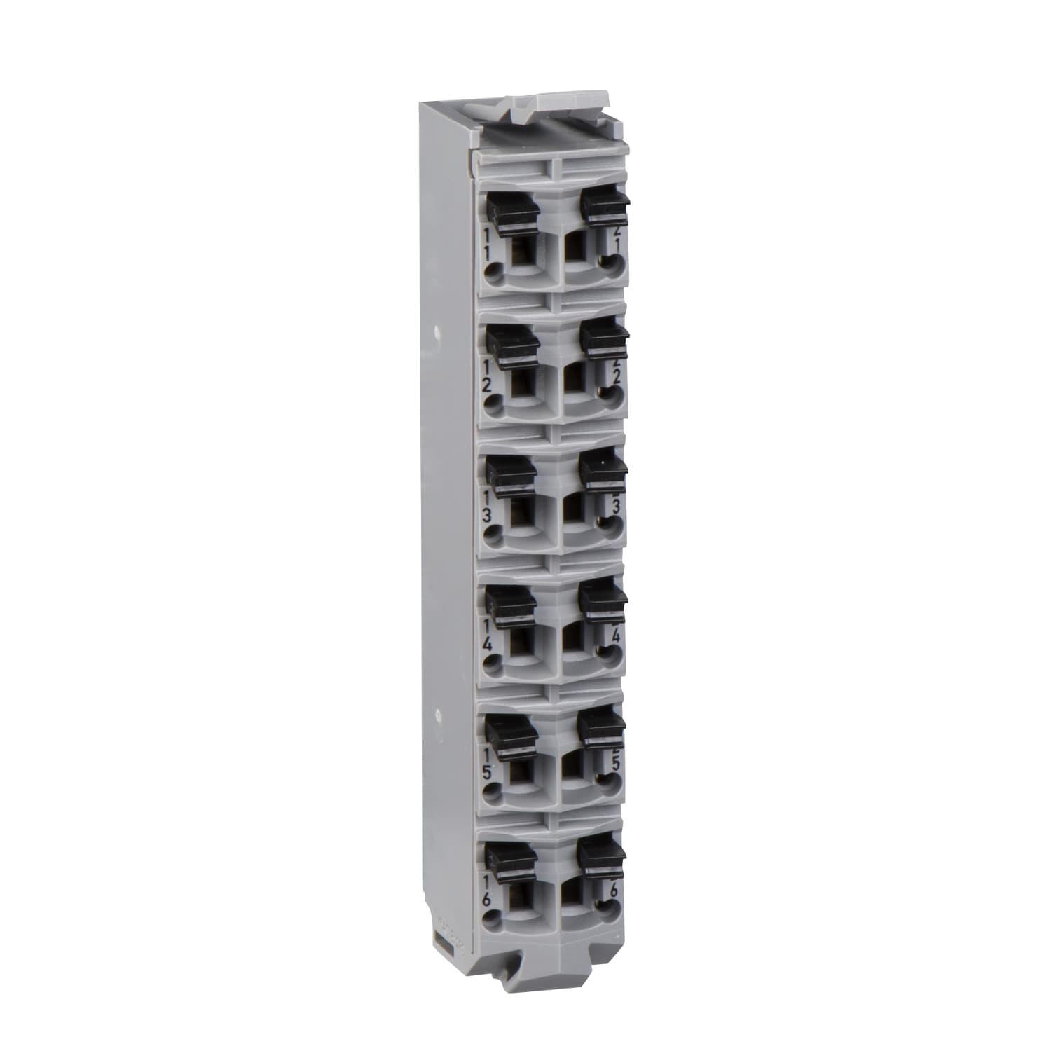SCHNEIDER ELECTRIC - SNRTM5ACTB32 MORSETTIERA 12 CONTATTI NERO 1 PZ