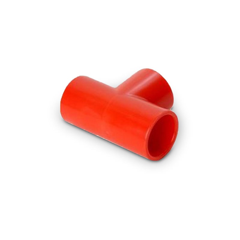 IESS SRL EAATP25ABS RACCORDO T - ABS ROSSO X TUBI25 MM(SU RI