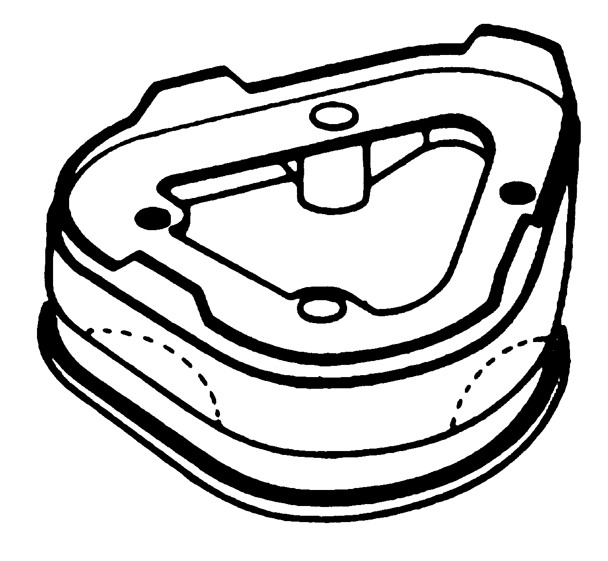 CANALPLAST CANTRI02 BASETTA PAVIMENTO NE