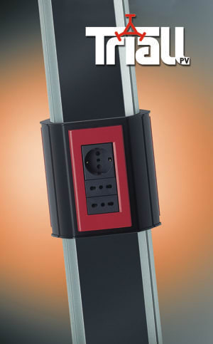 CANALPLAST - CANTRIALL280PV COL.PORT.MT. 3 NERO