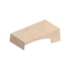 CANALPLAST CANTRS7MT BASE UT.DER.T+3VIE COL.MARMO TRAVERTINO