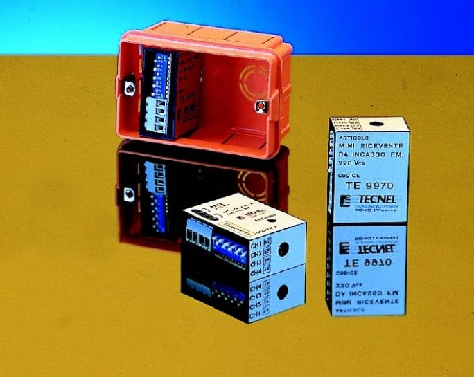 TECNEL TECNOLOGIE EL - TTETE9966C MINI TRASMETTITORE F.M.433,92 MHZ 1 CANA