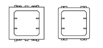 A.T.E.C. SRL - TUTTU AC12MC ADATTATORE X COMANDO METAL CROMO