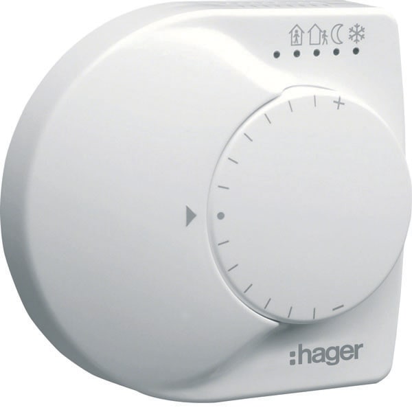HAGER HAGTX320 MOD. KNX TP TERMOSTATO BIANCO + 3 IN PAR