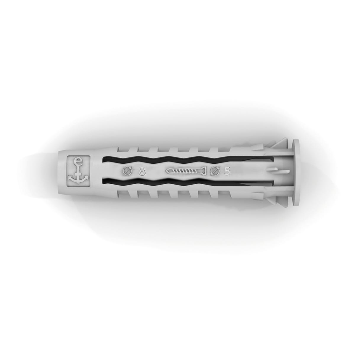 ETELEC ITALIA SPA ETLTA0002 TASSELLO NYLON 50 PZ 8X40 MM + VITI 8X40