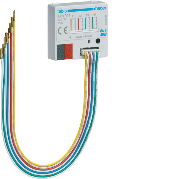 HAGER - HAGTXB304 MOD.KNX TP 4 IN INCASSO