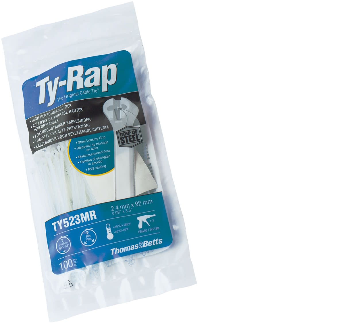 ABB SPA - ABBTY5275M TYRAP 7X457 NAT 50PZ