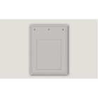 CABUR SRL - CBRTAP60100AY TARGA IDQ PVC ADESIVA FLAT GIALLA 60X100