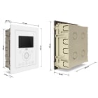 URMET SPA - UTD1716/60 SCATOLA INCASSO TELAIO P/1716