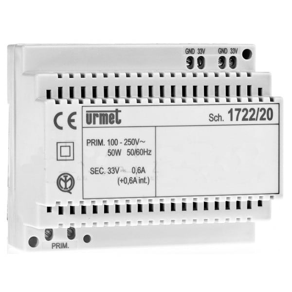 URMET SPA UTD1722/20 ALIMENTATORE PER KIT MOD. 1722