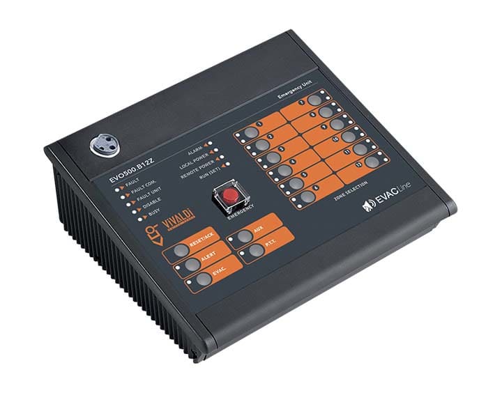 VIVALDI SRL - VILEVO500.B12Z Vivaldi EN54_base micro 12 zone