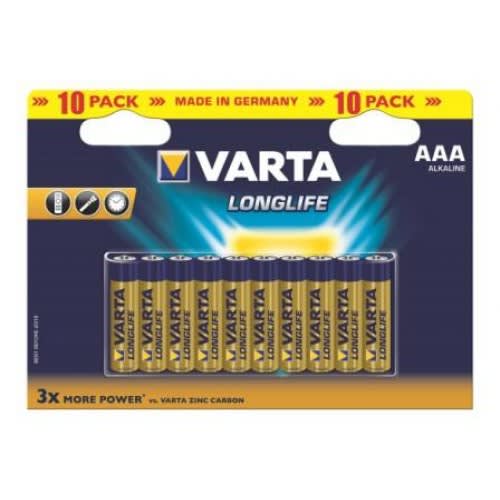 SPECTRUM BRANDS ITAL - VAT4103101461 AAA (MINISTILO) LONGLIFE X10 (MEGAPACK)