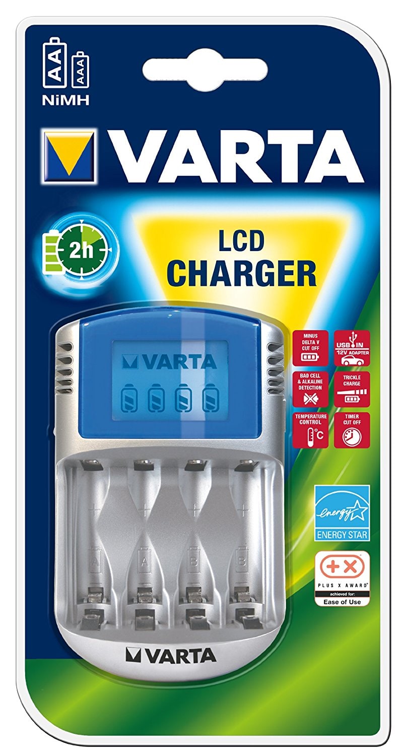 VARTA CONSUMER BATT VAT57070201401 LCD CHARGER (INCL. 12V + USB CABLE)