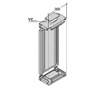 ABB SPA - ABBVC2000 VANO CAVI 2000X300X165MM (HXLXP)