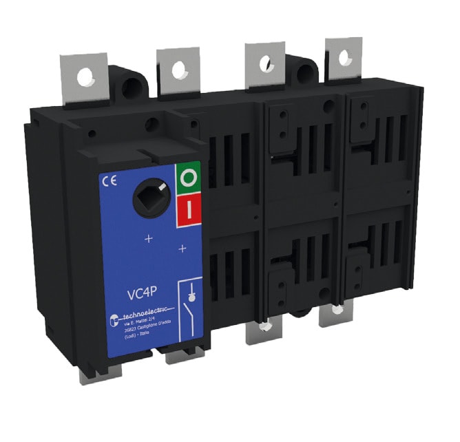 TECHNOELECTRIC SRL - TEH14002B INT. VC4P 3X400A BOB. 24VDC