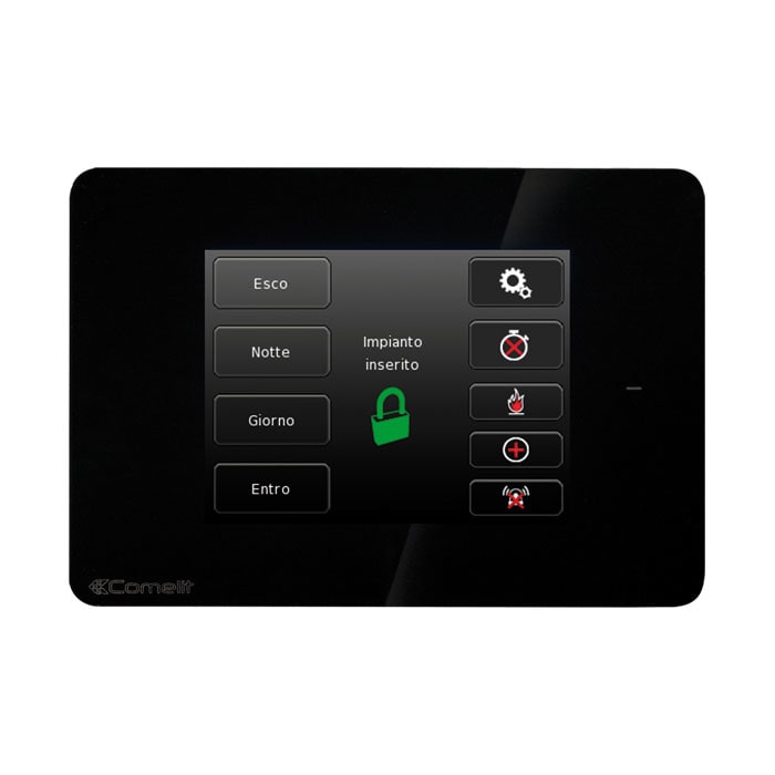 COMELIT GROUP SPA COEVEDOTOUCH TAS. SAFETOUCH NERA CON RFID X CENT. VED