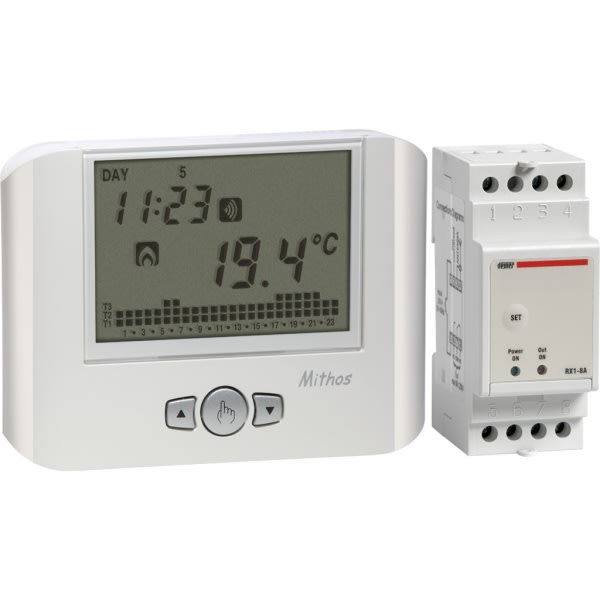 VEMER-SIBER GROUP S. - VEMVE428900 SET MITHOS RF BIANCO + ATTUATORE 1 CAN.