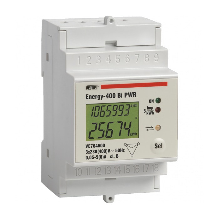 VEMER-SIBER GROUP S. - VEMVE764600 ENERGY-400 3DIN PWR CONT.ENER.
