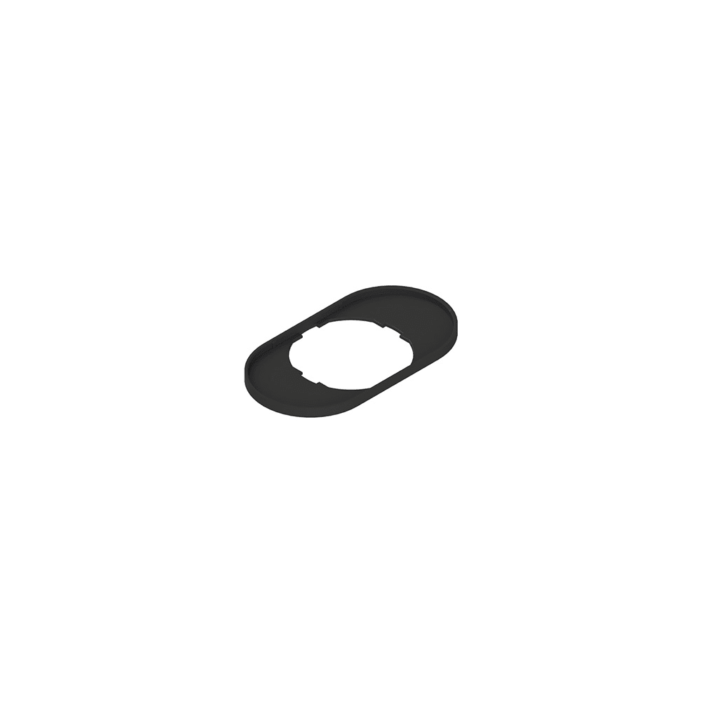PIZZATO ELETTRICA PZZVE GP12L1A ANELLO SAGOMATO PER PULSANTI DOPPI E TRI