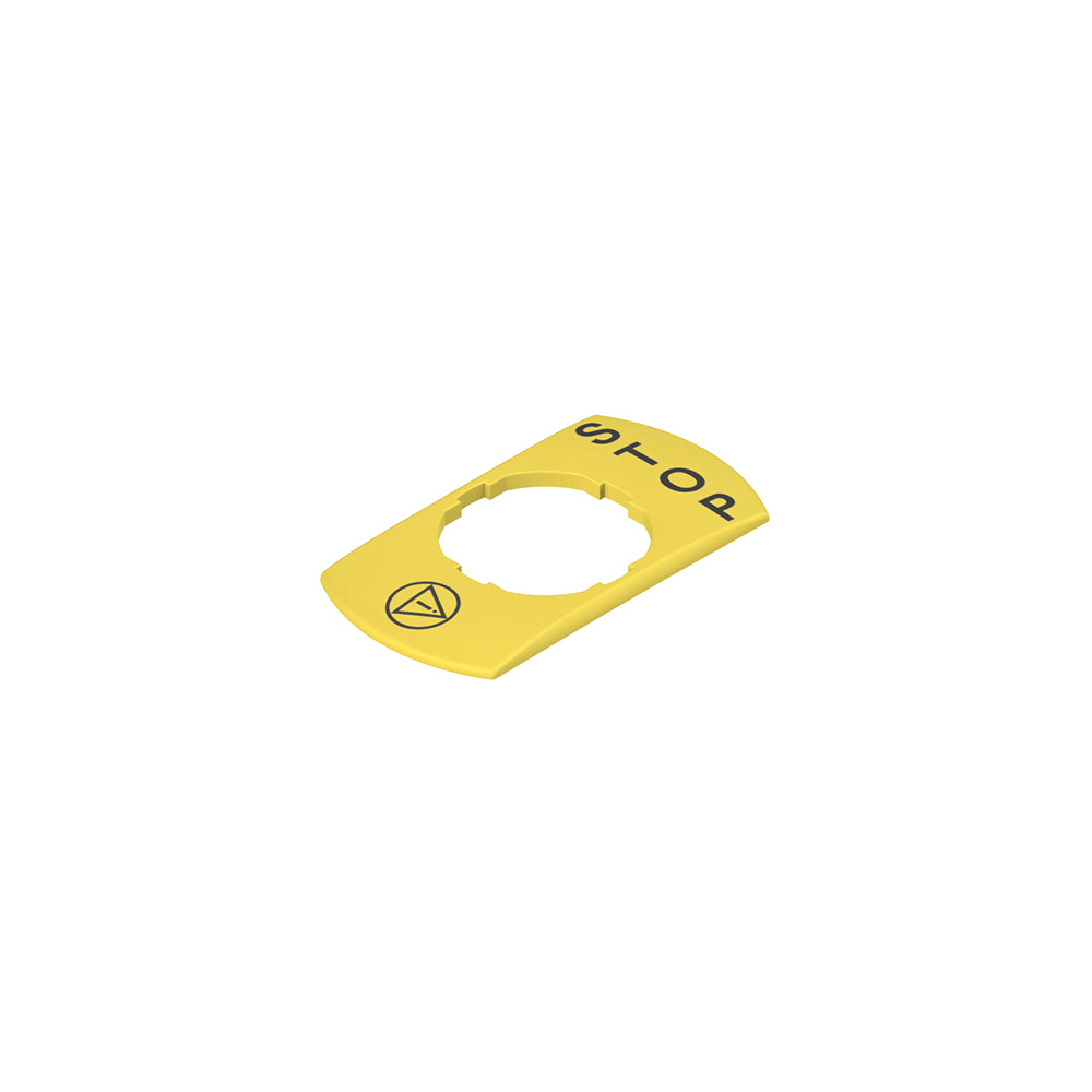 PIZZATO ELETTRICA S. - PZZVE TF32G5110 TARGHETTA RETTANGOLARE CON FORO SAGOMATO