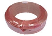 PIZZATO ELETTRICA S. - PZZVF F05-100 FUNE ACCIAIO PLASTIFICATA ROSSA 100M