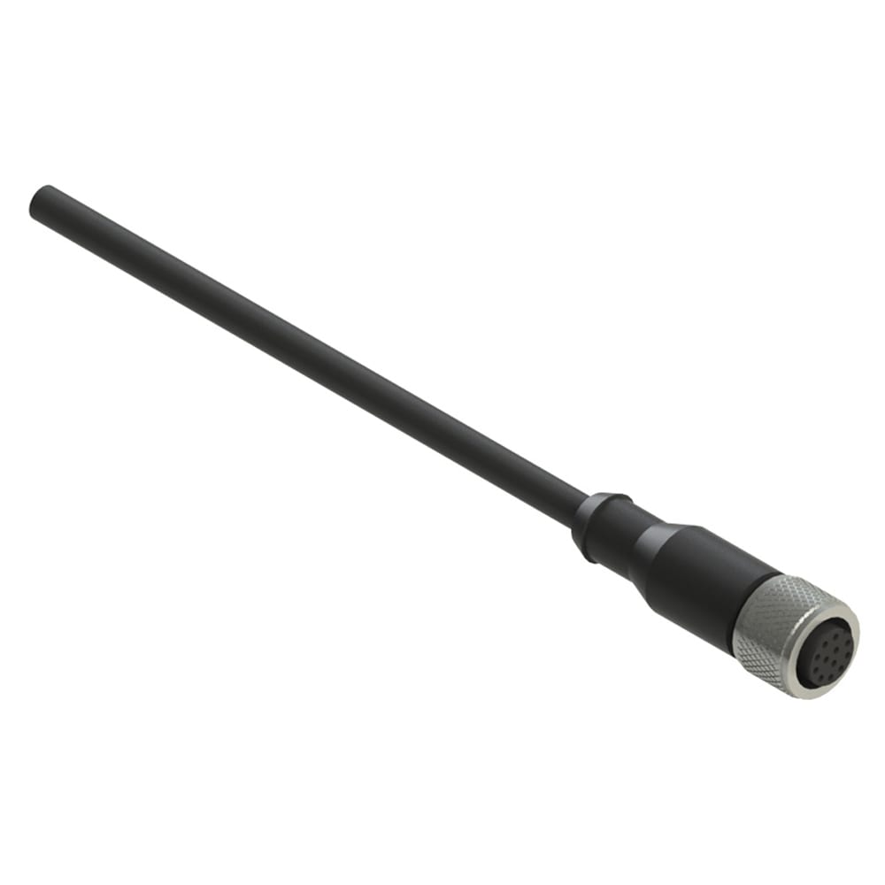 PIZZATO ELETTRICA S. - PZZVF CA5PD5M CONNETTORE FEMMINA M12 5 POLI DIRITTO CA