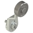 PIZZATO ELETTRICA - PZZVF L57-R24 LEVA CON ROTELLA IN METALLO DIAMETRO 20